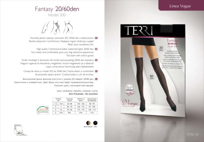 Terri Lineavogue Fantasy20-60 Den 300   Catalog | Pantyhose Library